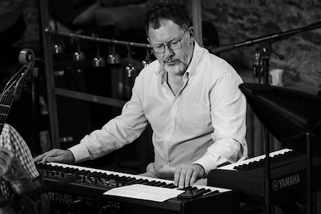 Andrew Hugill performing